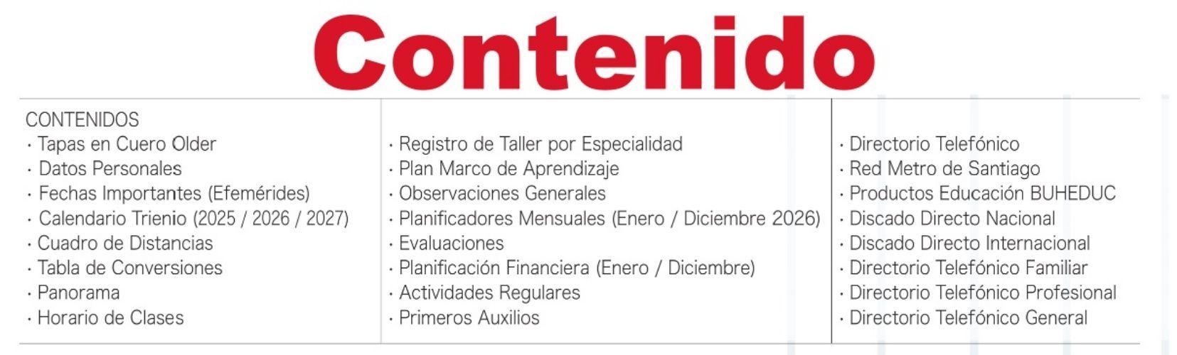 Agenda Buho Profesor 2026 Cuero + Lapiceras Ejecutivas-3