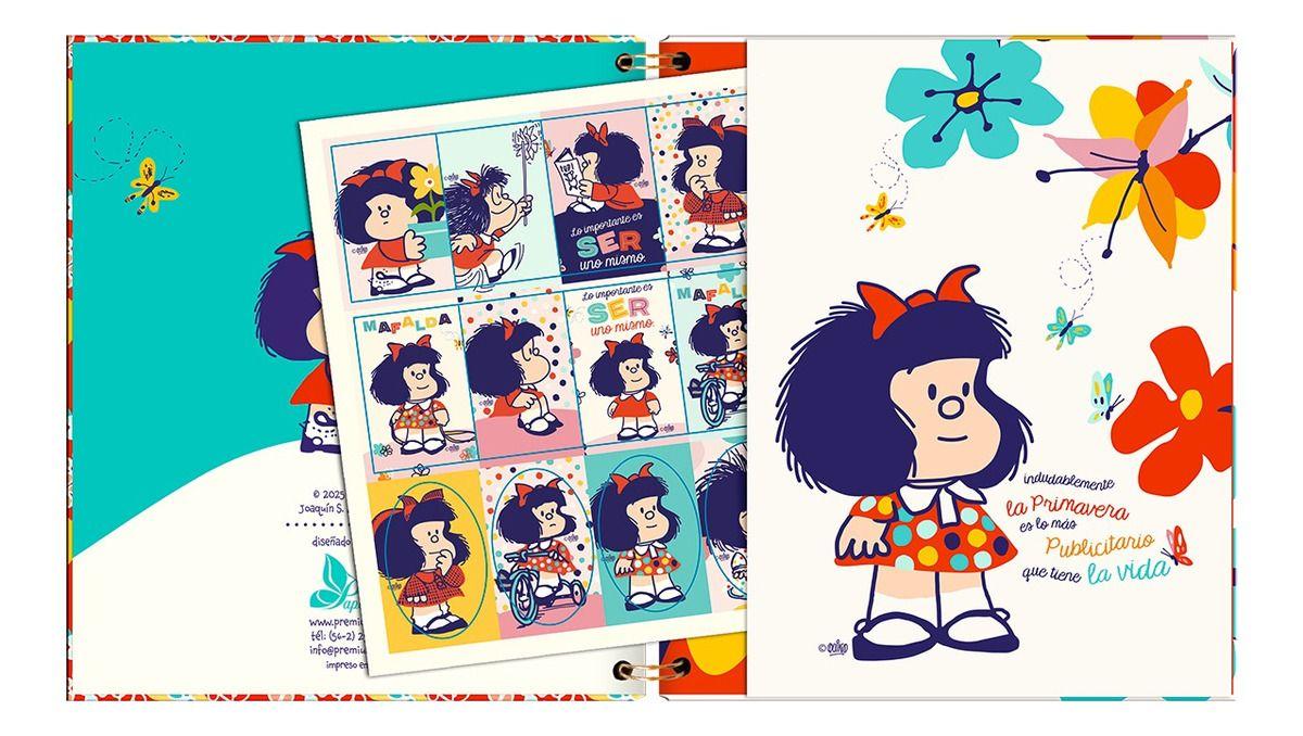 Agenda Mafalda Pocket Contigo a todas Partes Sem Vista 2025-5