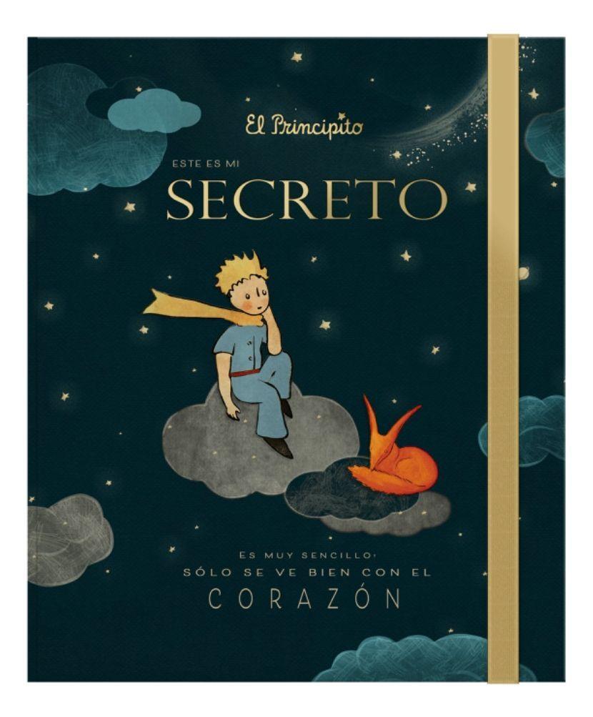 Libreta Lujo Cuaderno Notas El PRINCIPITO NUESTRO SECRETO-0