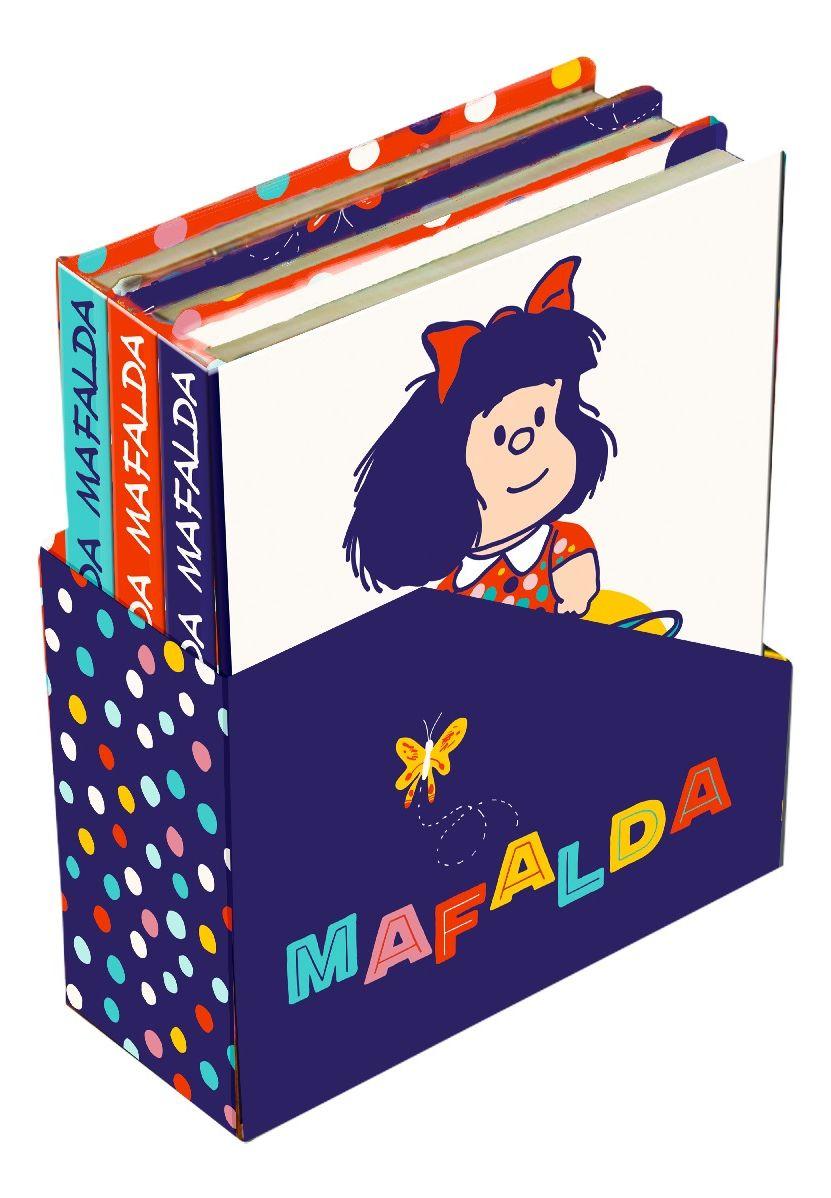 Caja Lujo Libretas Set(3) MAFALDA - 3 veces mas MAFALDA-0