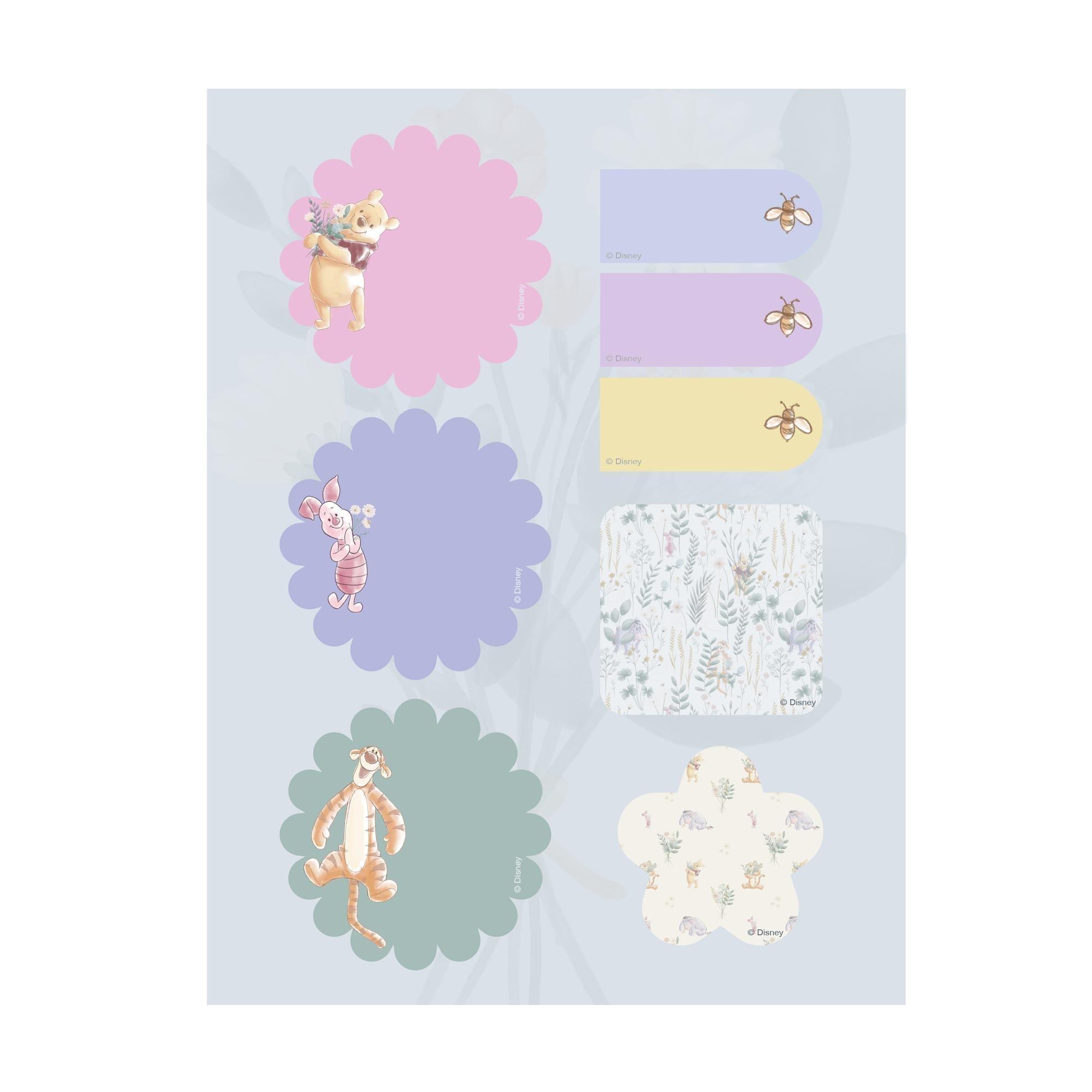 Planner Ascott Winnie Pooh Floral Verde 2027 17,8x23,5 cm-2