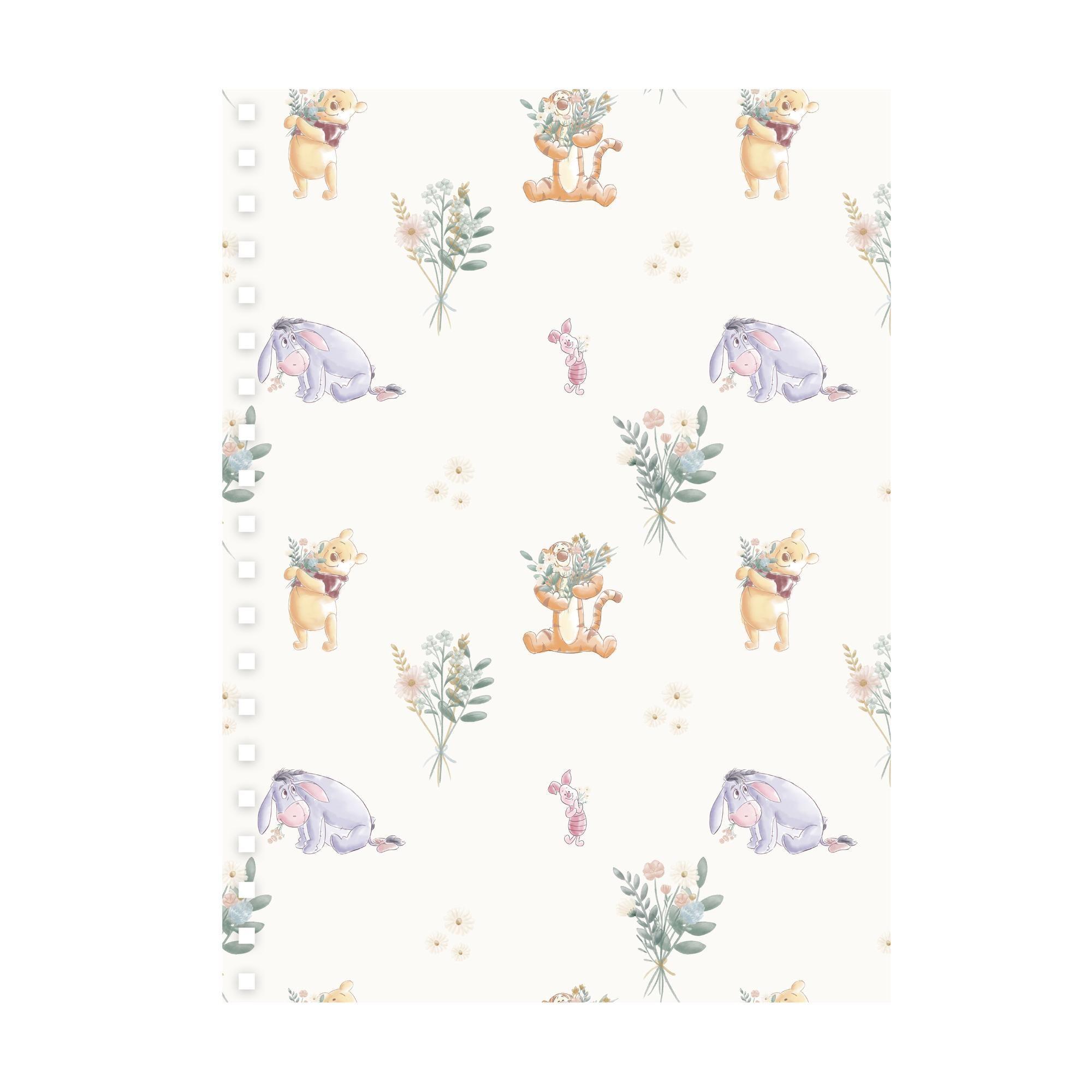 Planner Ascott Winnie Pooh Floral Verde 2027 17,8x23,5 cm-3
