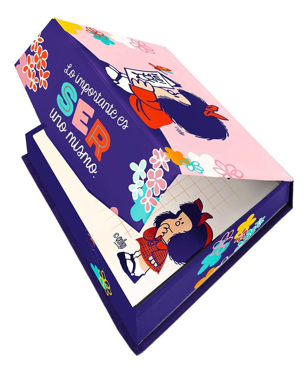 Caja Super Lujo Notas Escritorio MAFALDA-0
