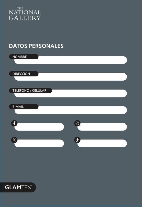 Cuaderno Glamtex Univesitario T.dura 100h 7mm Nat Gallery 6u-5