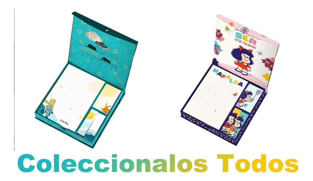 Caja Magnetica Lujo Notas y Block PRINCIPITO + Lapiz Gel (5)-8