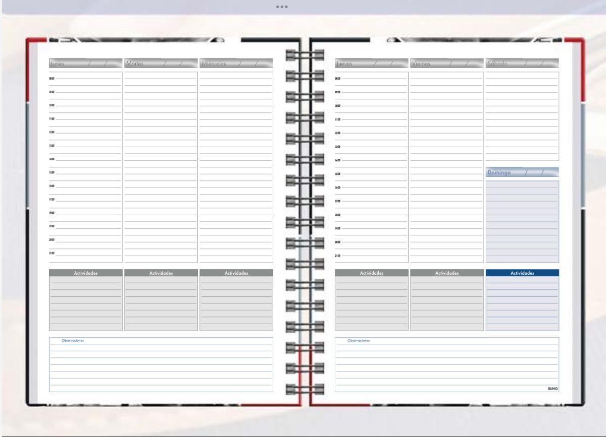 Agenda Buho Profesor Cuero 2026 + Calendario Escritorio 2026-2