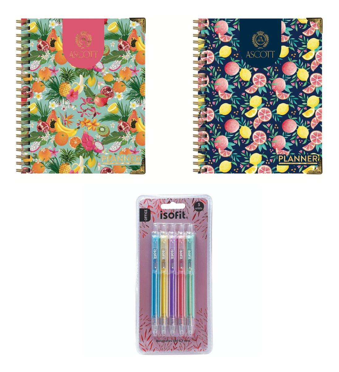Planner Agenda Ascott - Sem Vista - Designs 202x c Lapicera-0