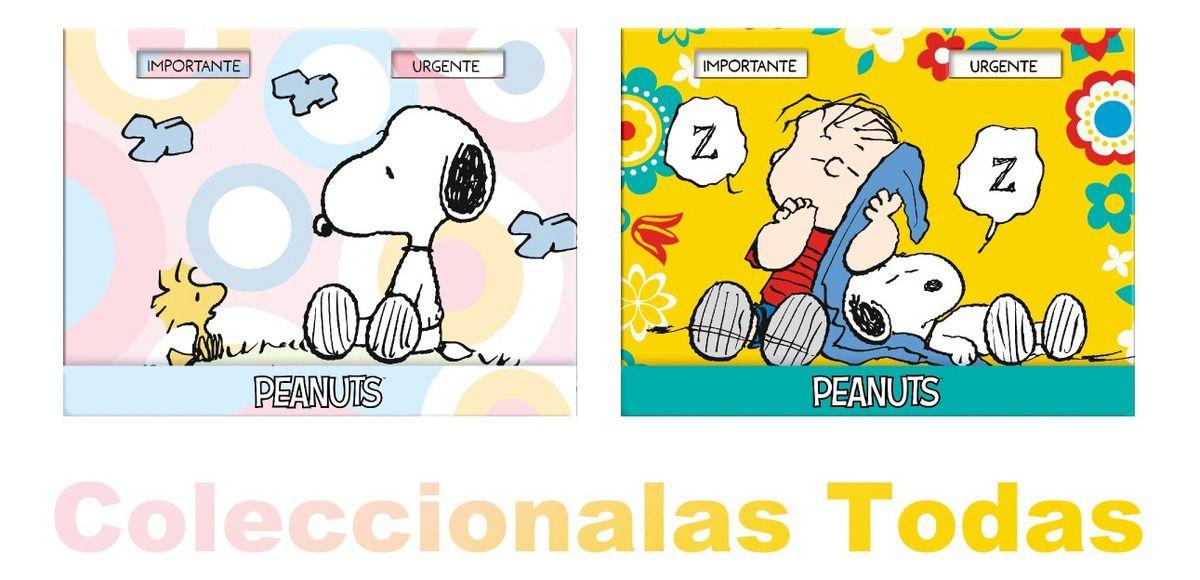 Caja Lujo SNOOPY PASTEL Notas Adhesivas Importante - Urgente-3
