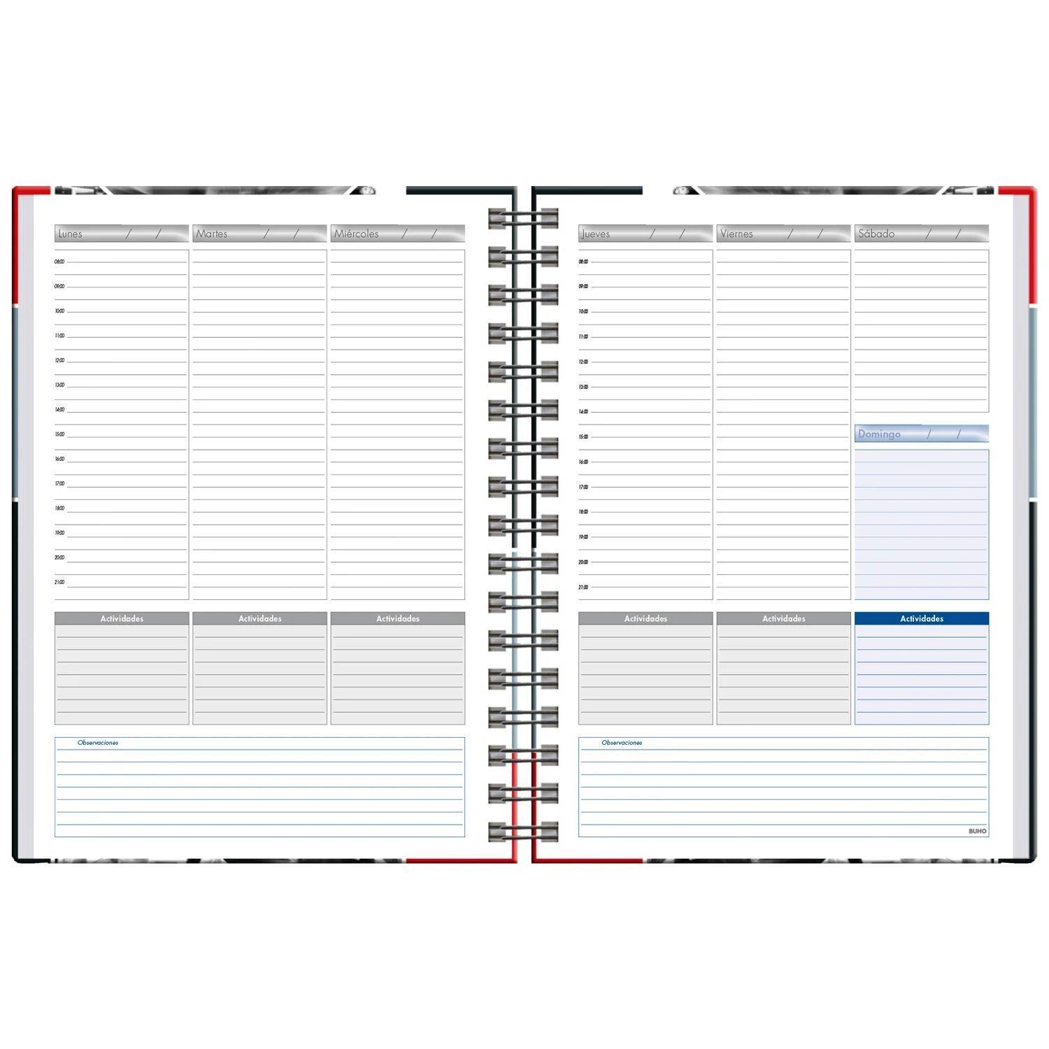 Agenda Buho Profesor 2026 + Taco Calendario Ural 2026-2