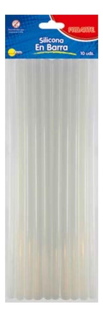 Barra Silicona Proarte 7mm Para Pistola - Bolsa 10 Barras-1