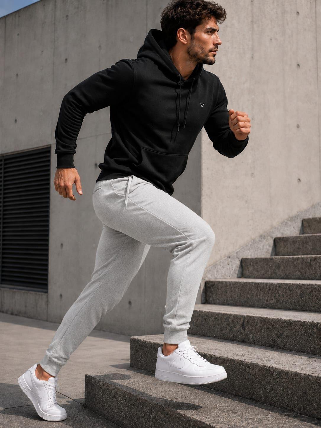 Pantalon Buzo Jogger Basico Ajustable Deportivos Elasticado Estampar Unisex-5