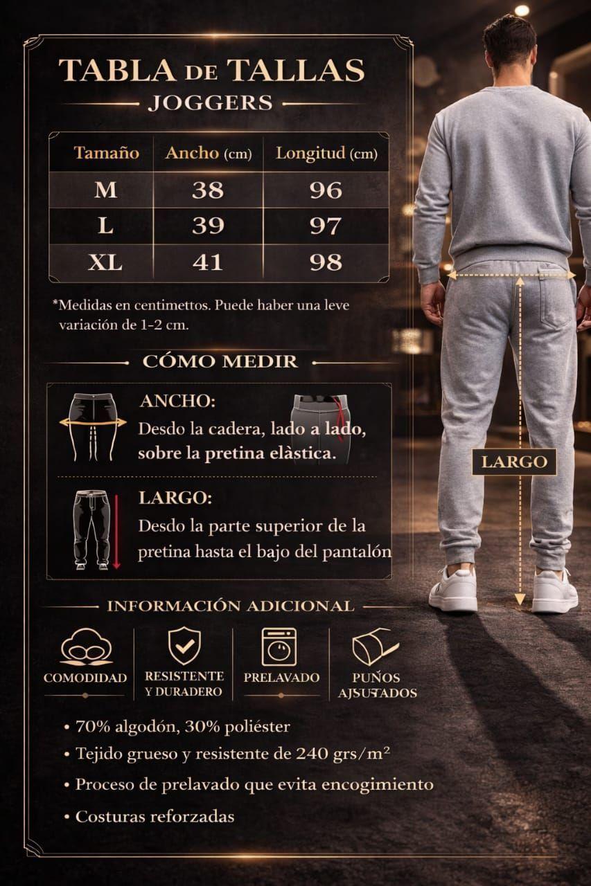 Pantalon Buzo Jogger Basico Ajustable Deportivos Elasticado Estampar Unisex-5