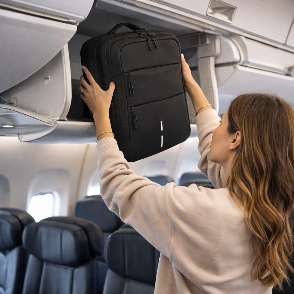 Mochila Viaje Notebook Cabina Impermeable Usb 35l-9