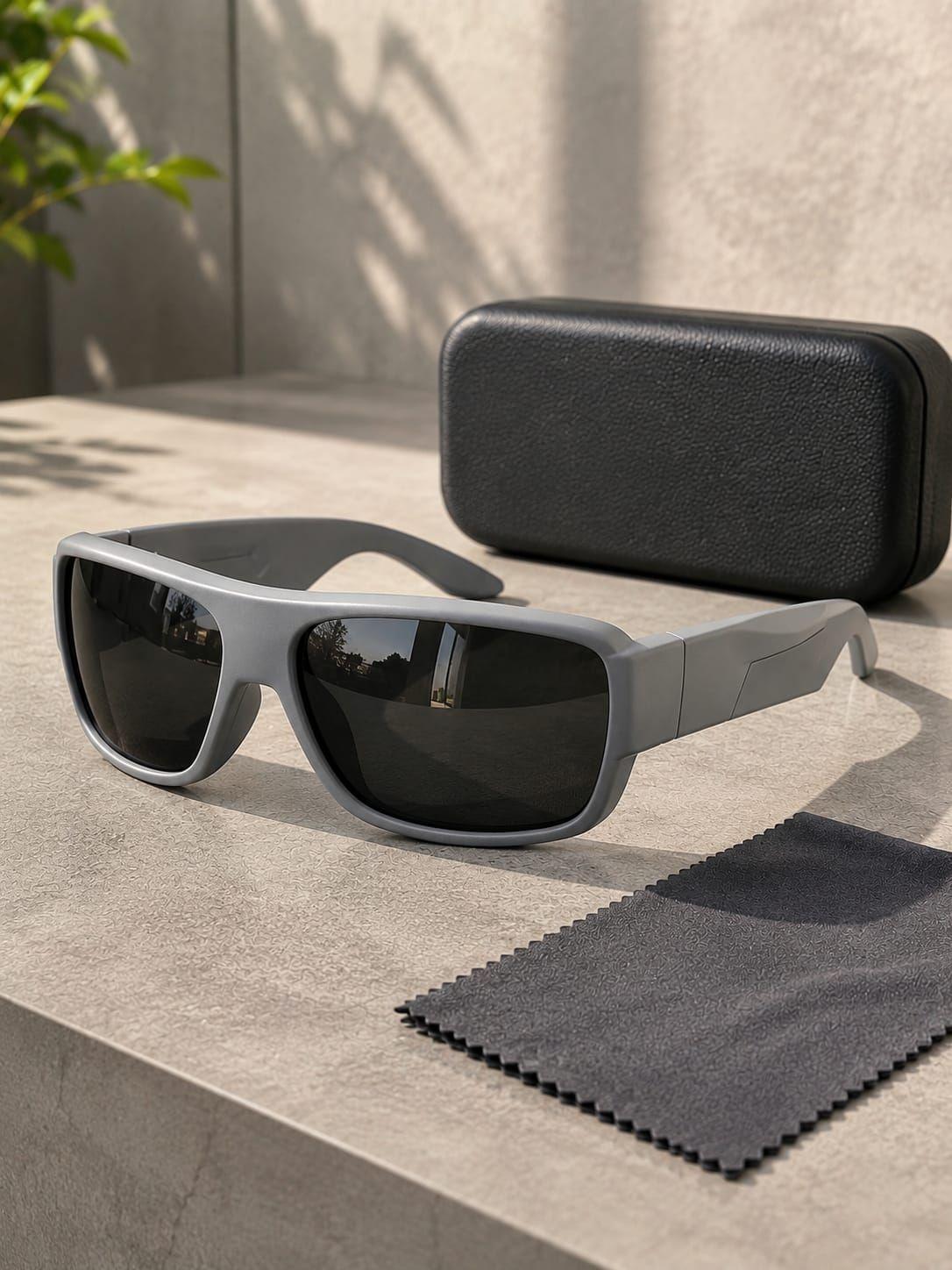 Lente De Sol Proteccion Uv400 Polarizado De Hombre Con Caja-0