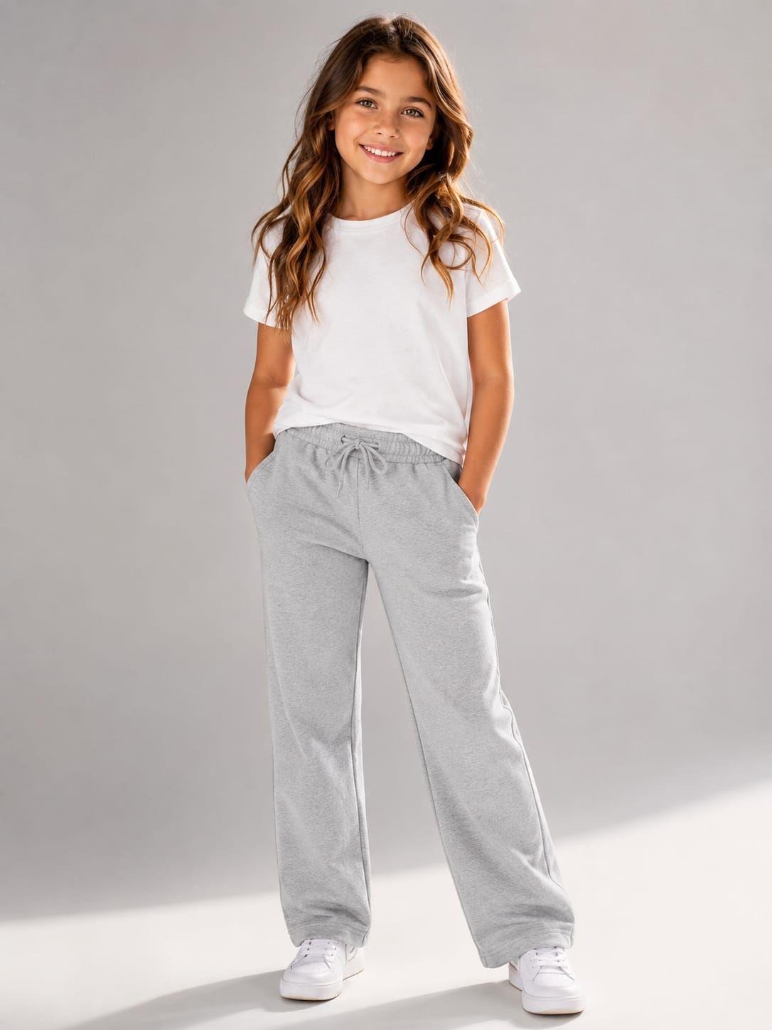 Pantalon De Buzo Recto Basico 240g Ajustable 70 30 Unisex-0