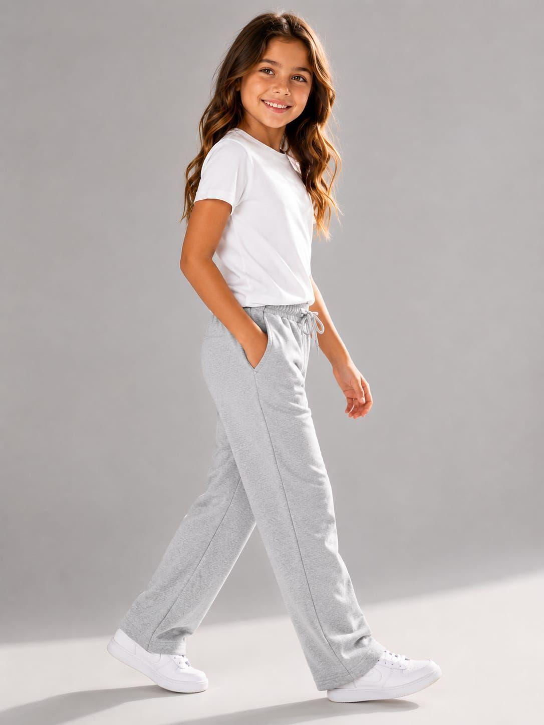 Pantalon De Buzo Recto Basico 240g Ajustable 70 30 Unisex-1