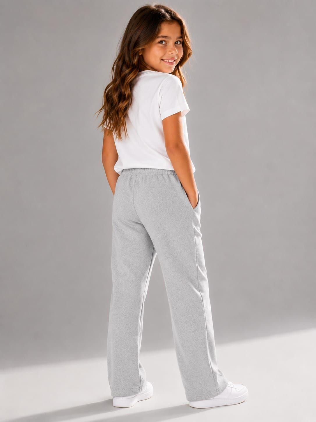 Pantalon De Buzo Recto Basico 240g Ajustable 70 30 Unisex-2