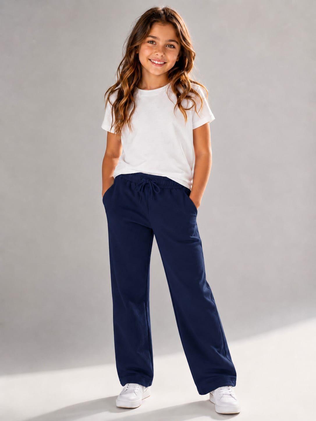 Pantalon De Buzo Recto Basico 240g Ajustable 70 30 Unisex-0