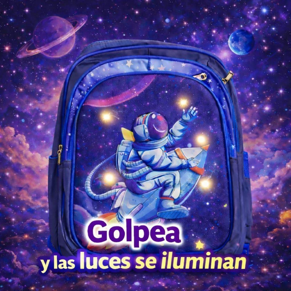 Set Mochila Con Ruedas Escolar Estuche Y Lonchera Infantil-2