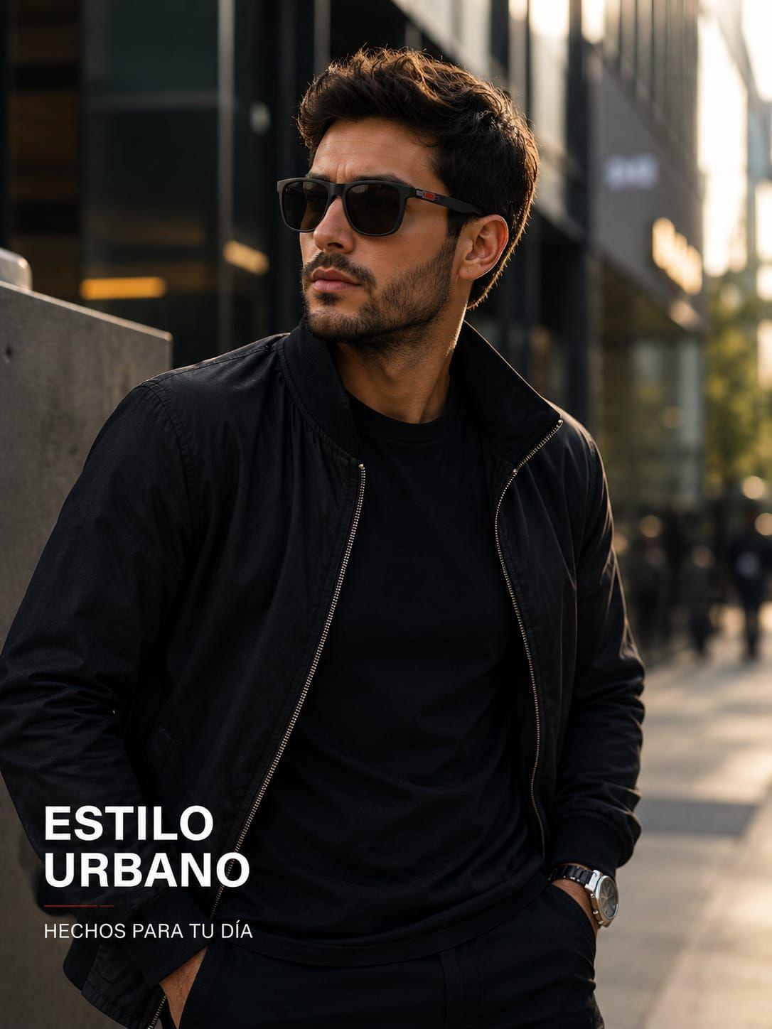 Lentes De Sol De Hombre Polarizados Proteccion Uv400 Casual-3