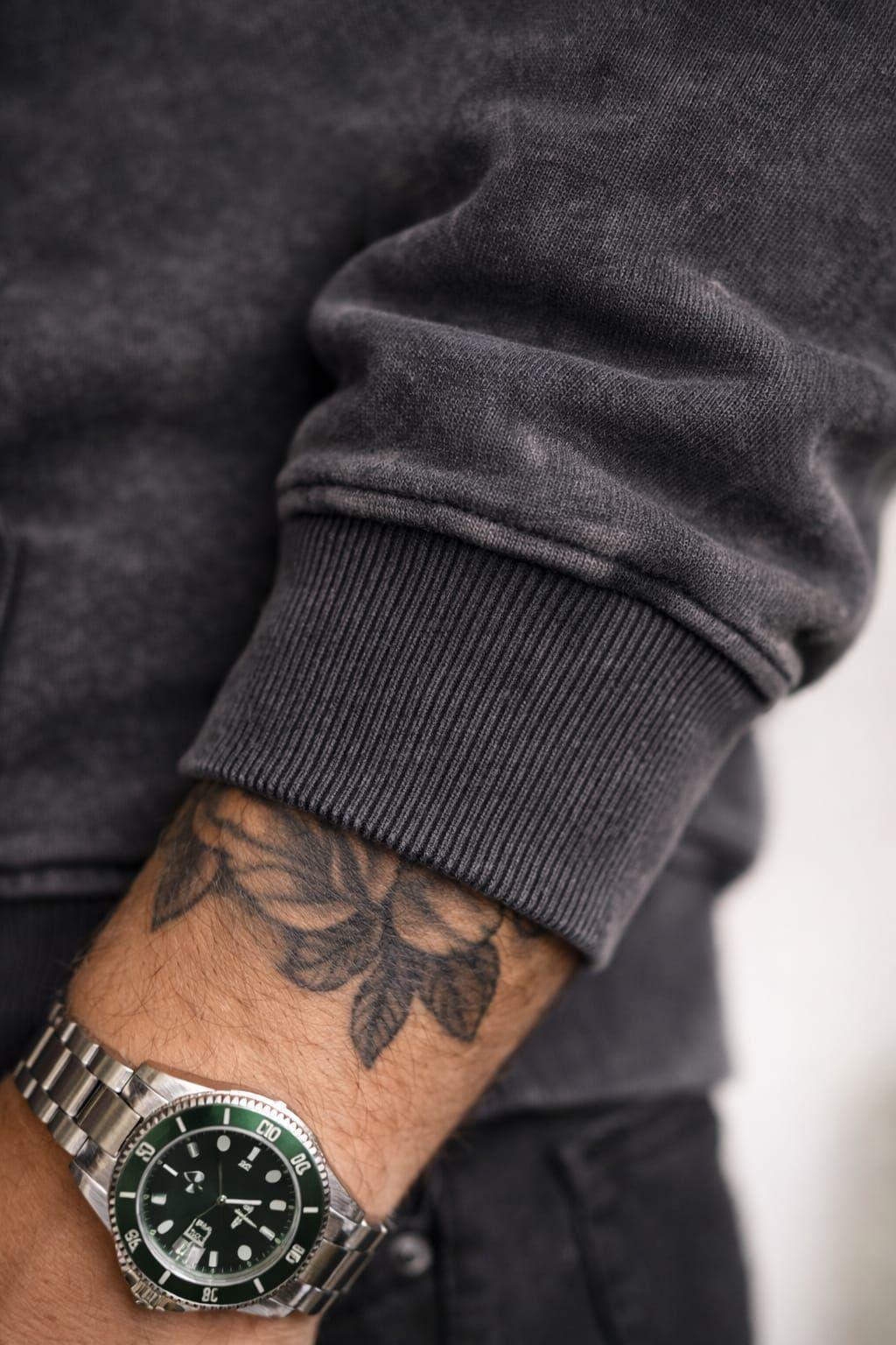 Poleron Canguro Hoodie Acid Wash Desteñido 340G-4