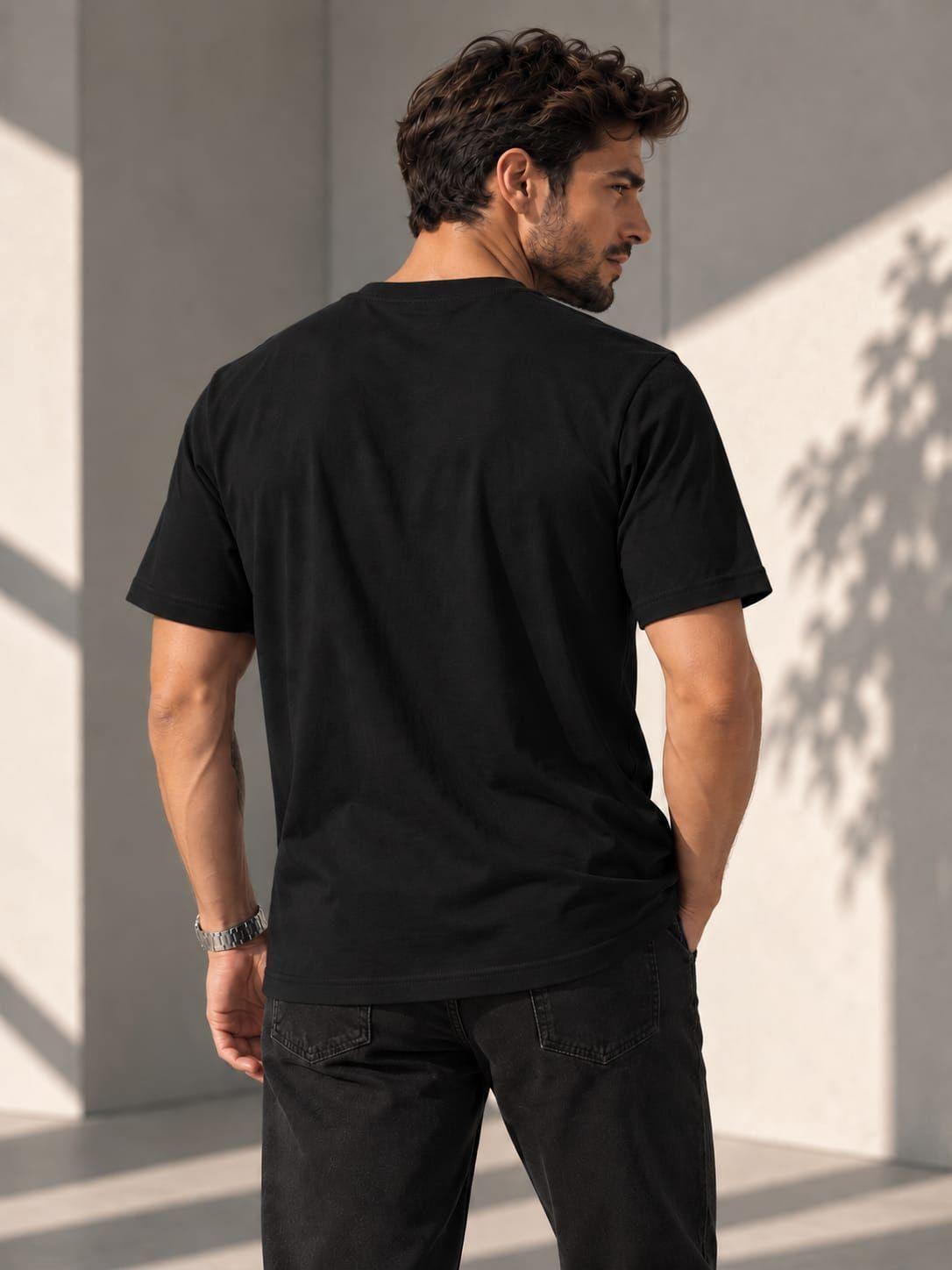Poleras Cuello Redondo 200G Basicas 100 Algodon Estampar y Bordar-4