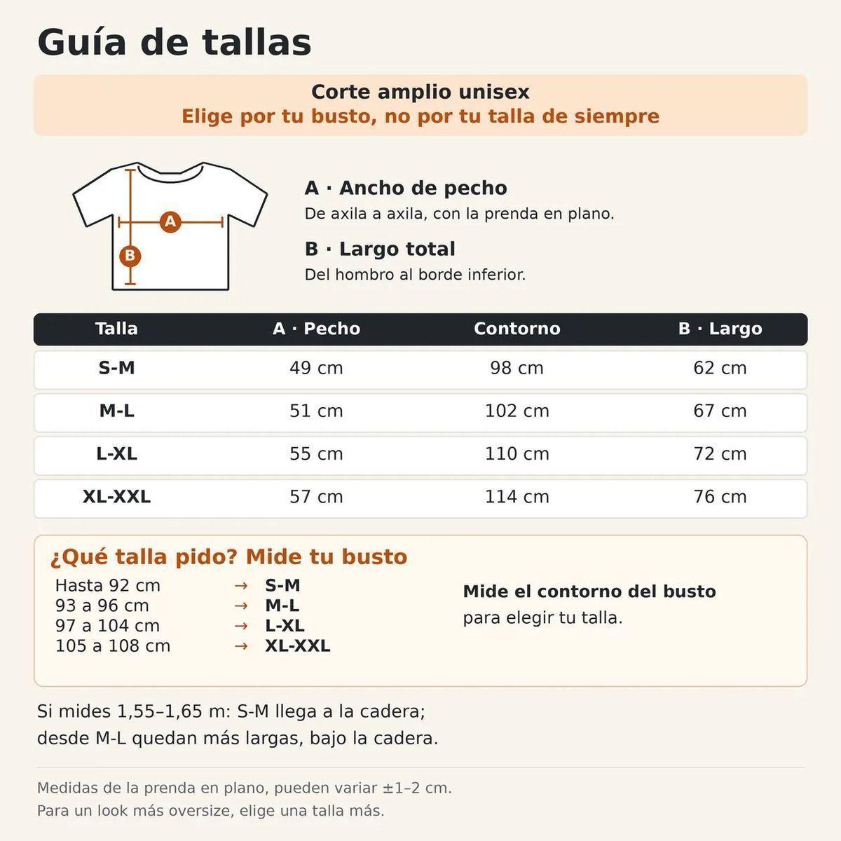 Polera Mujer 100 Algodon 200g Cuello Redondo Corte Holgado Manga Corta Basica-1