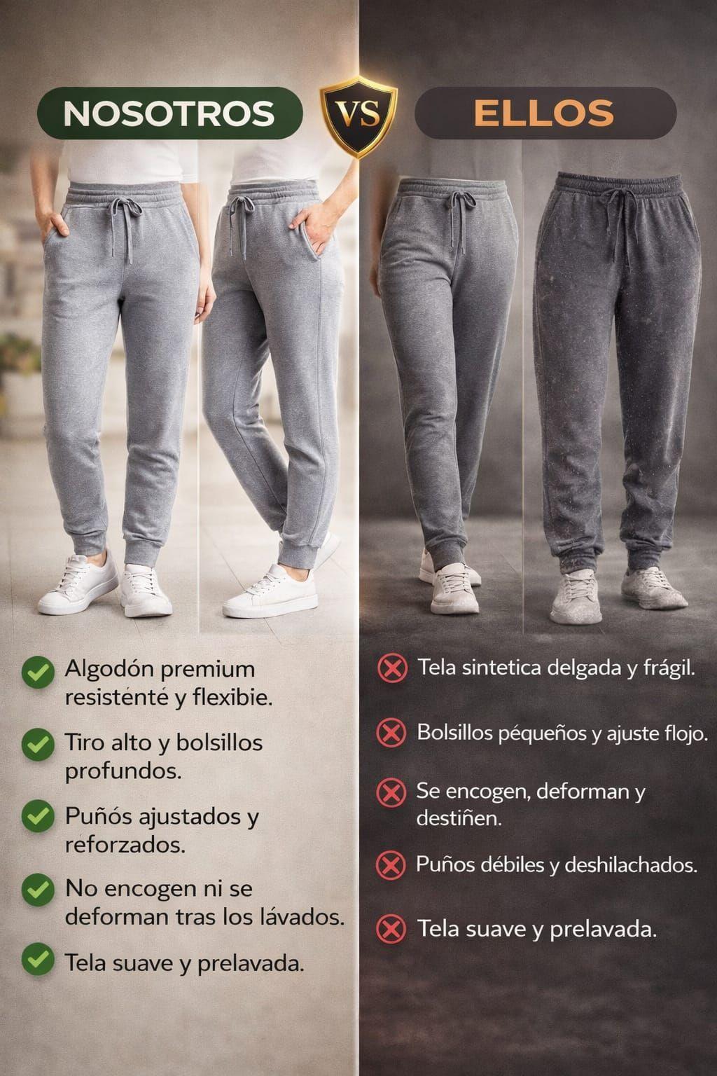 Pantalon Buzo Jogger Deportivo Casual Ajustable Estampar 285G-6