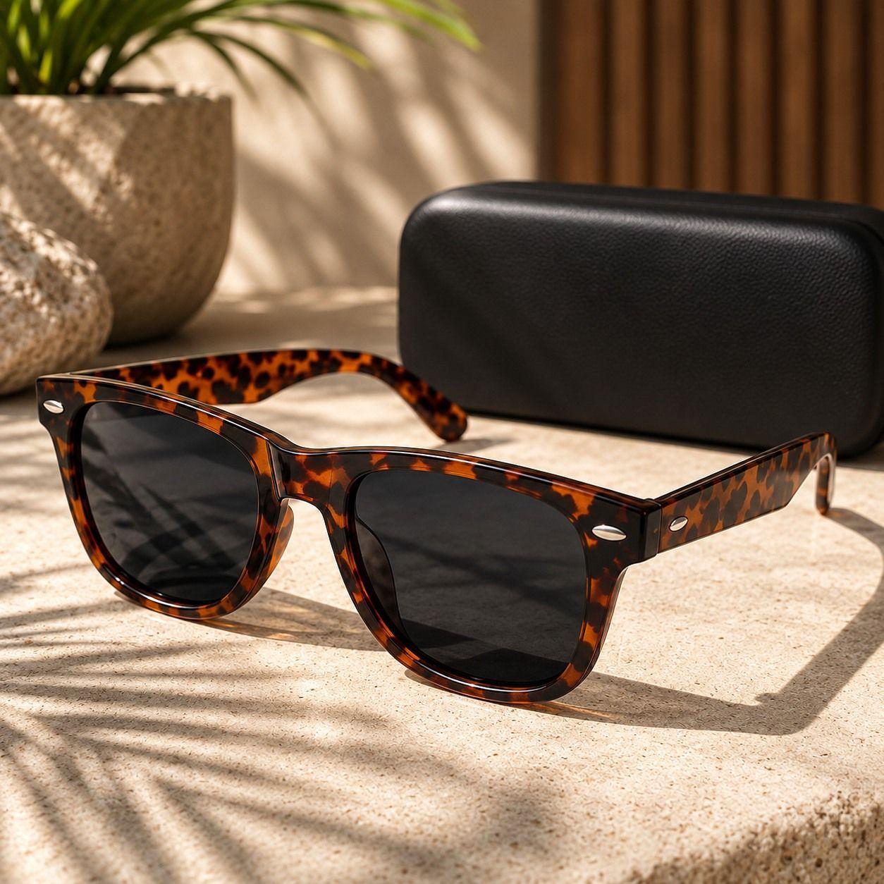 Lentes De Sol Polarizados Unisex Carey Proteccion Uv400-0