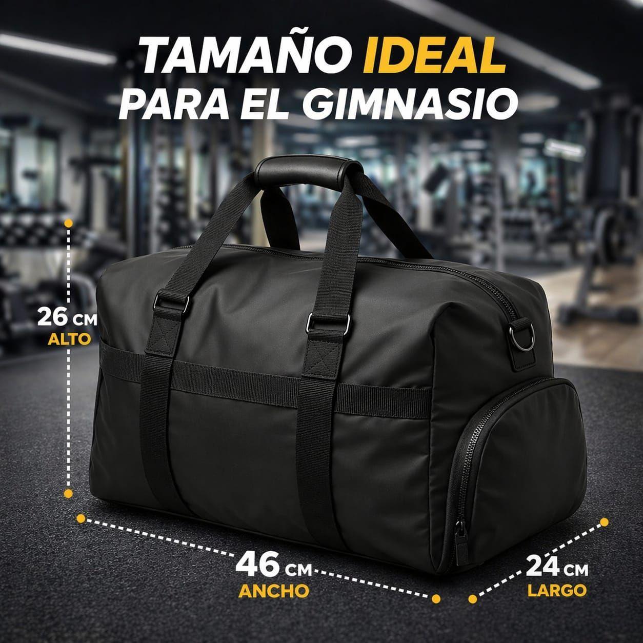 Bolso Deportivo Y Viaje Gym Impermeable Gran Capacidad 29L-8