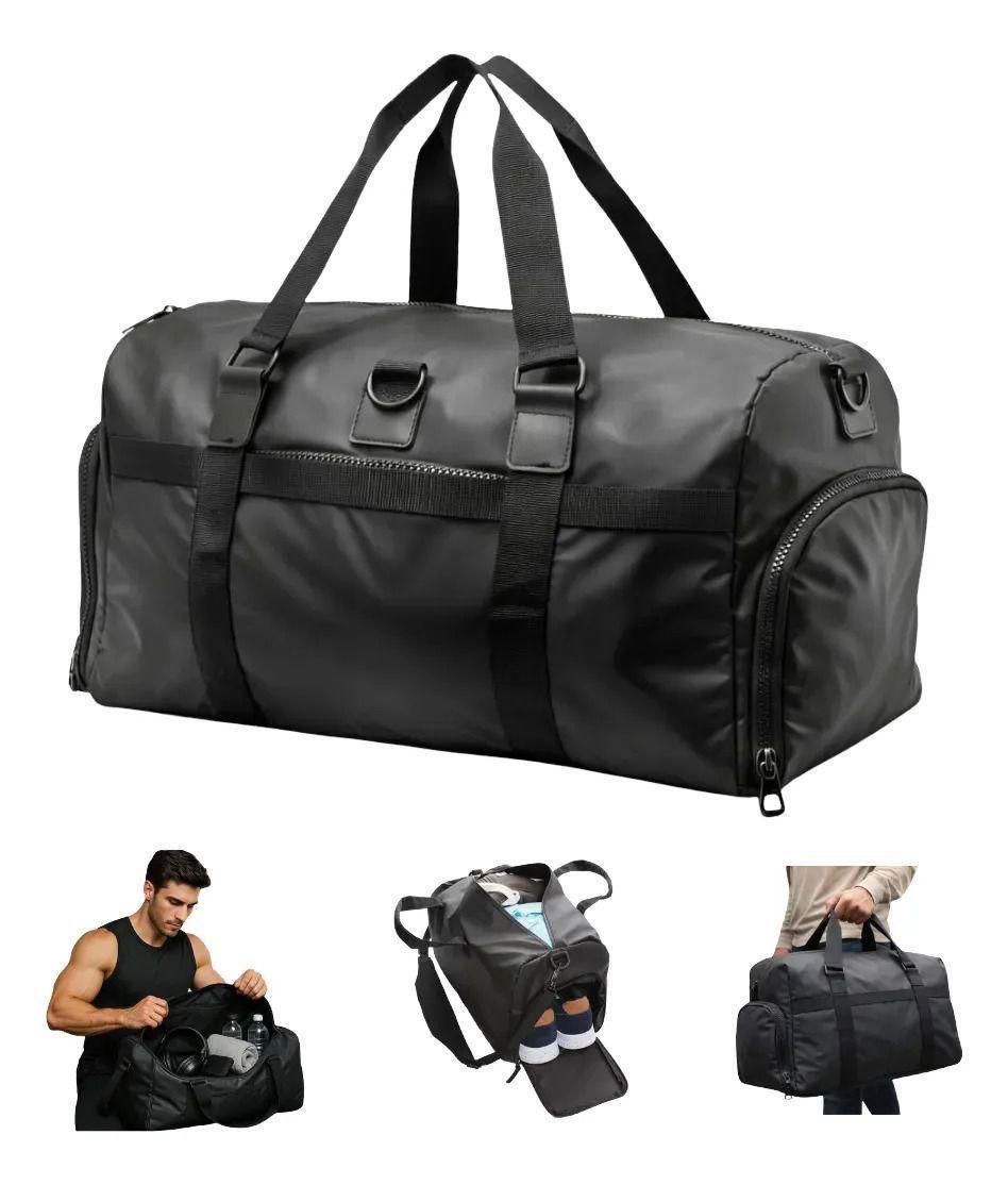 Bolso Gym Hombre Mujer Deportivo y Viaje 29L Impermeable Gran Capacidad-1