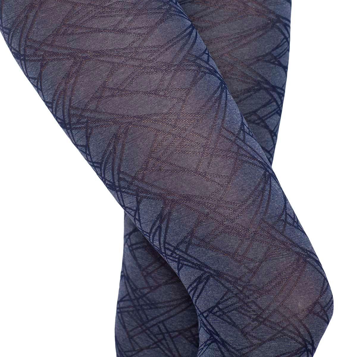 Panty Geo Cintura Invisible Azul Marino Lasst-2