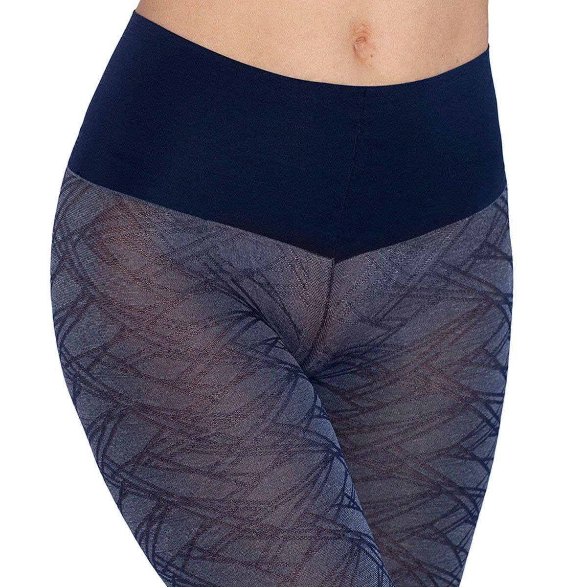 Panty Geo Cintura Invisible Azul Marino Lasst-3