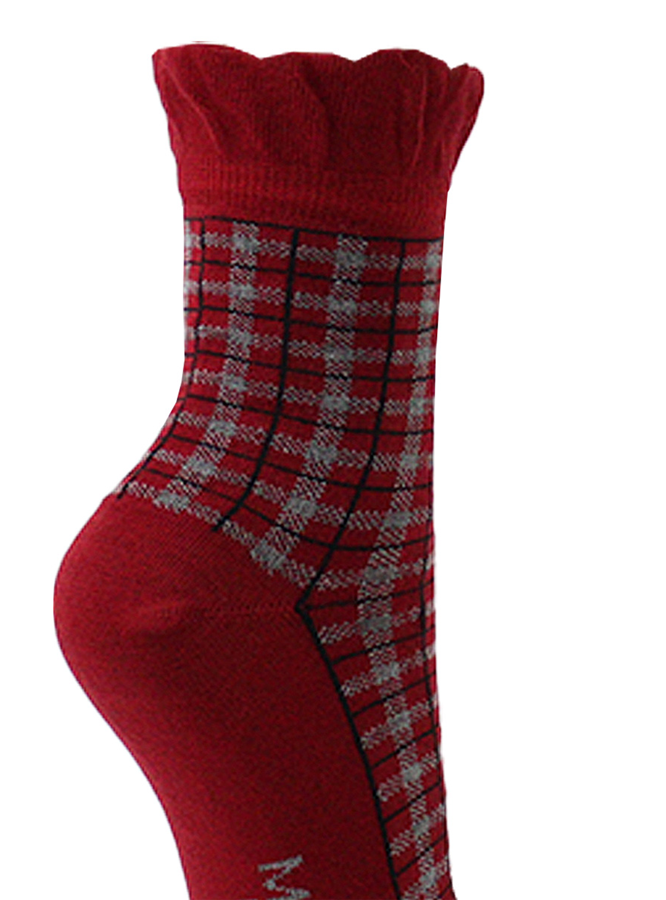 2 Pares Calcetín Bamboo Vuelos Escoses Largo 3/4 Monarch-2