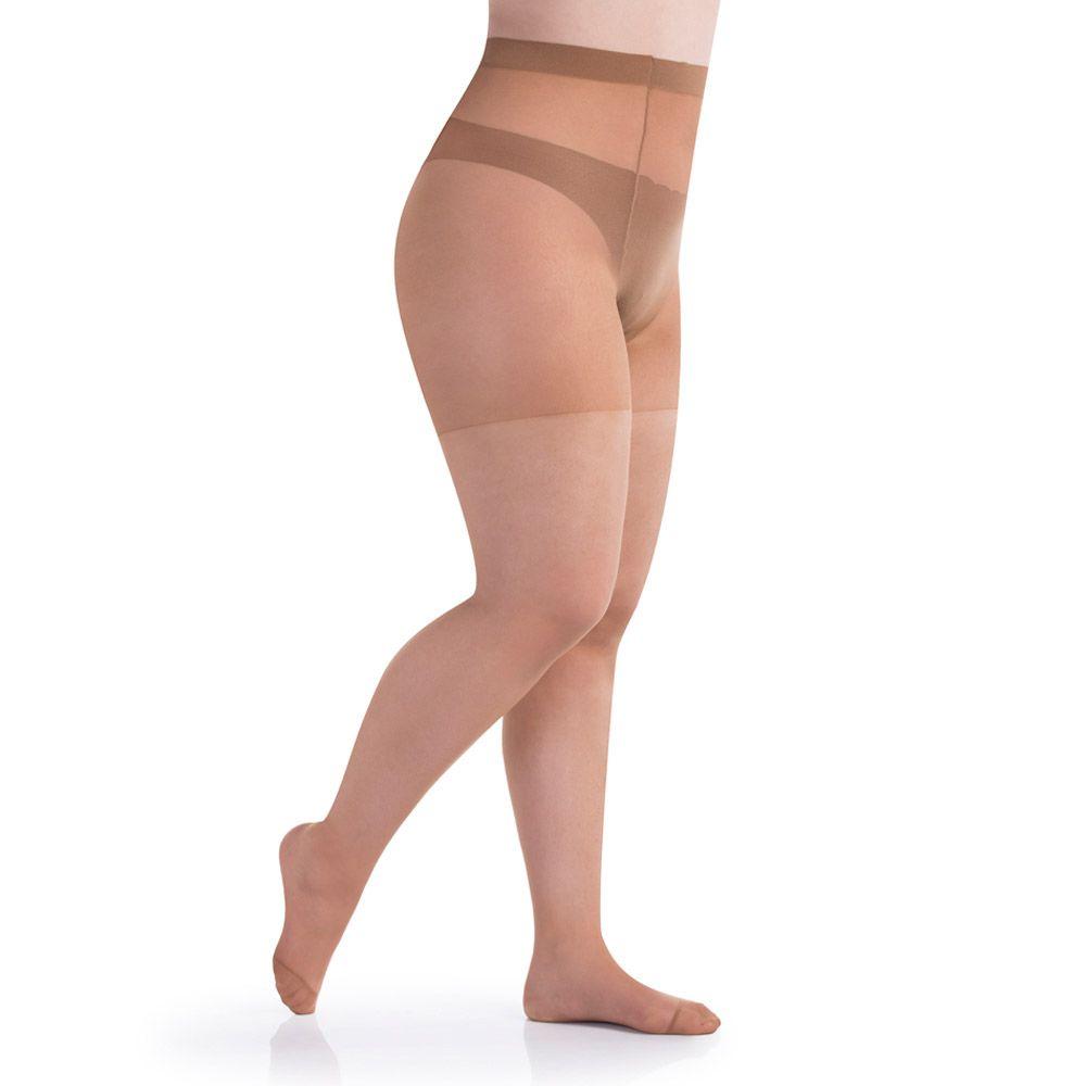 Maxi Panty Transparente Beige Oscuro-0