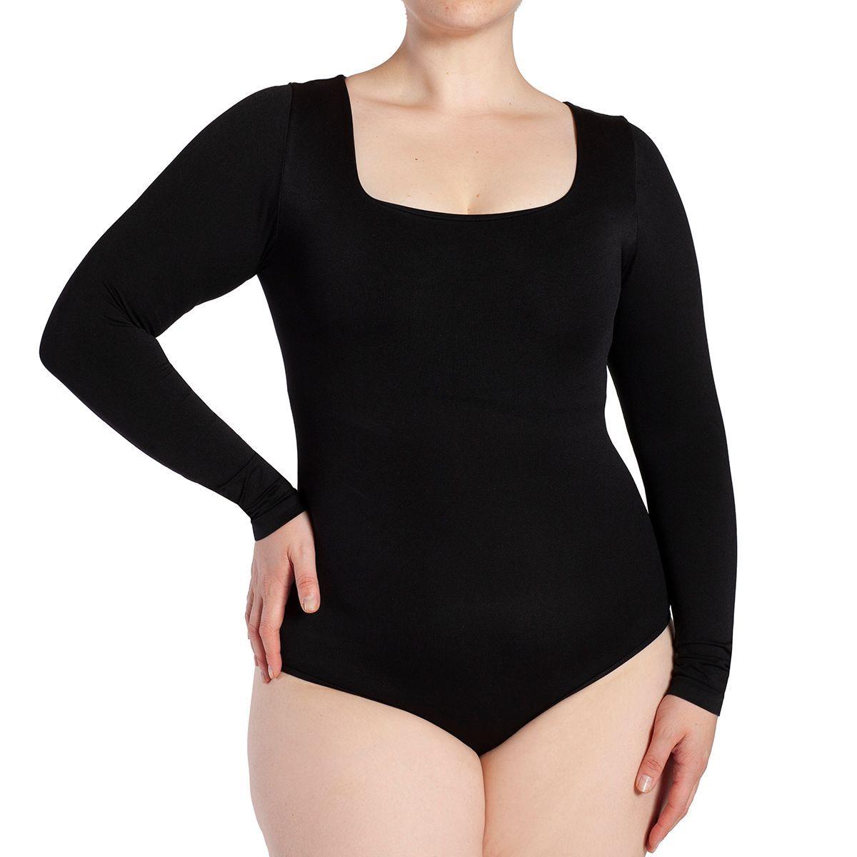 Body Escote Cuadrado Emma Negro-2