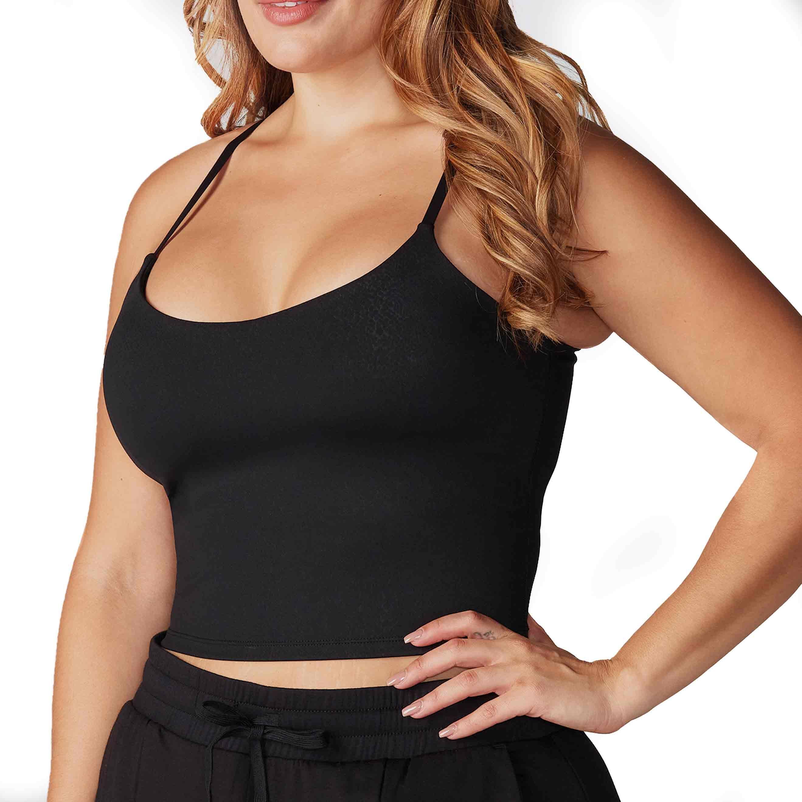 Cami Bra Python Negro-3