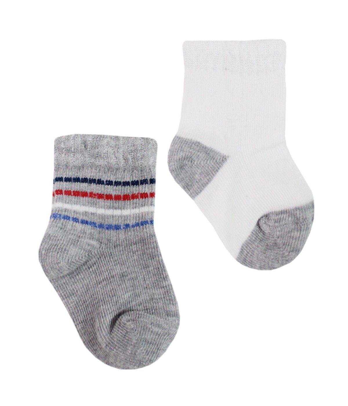 4 Pares Calcetín Bamboo Recién Nacido Perrito Monarch-2