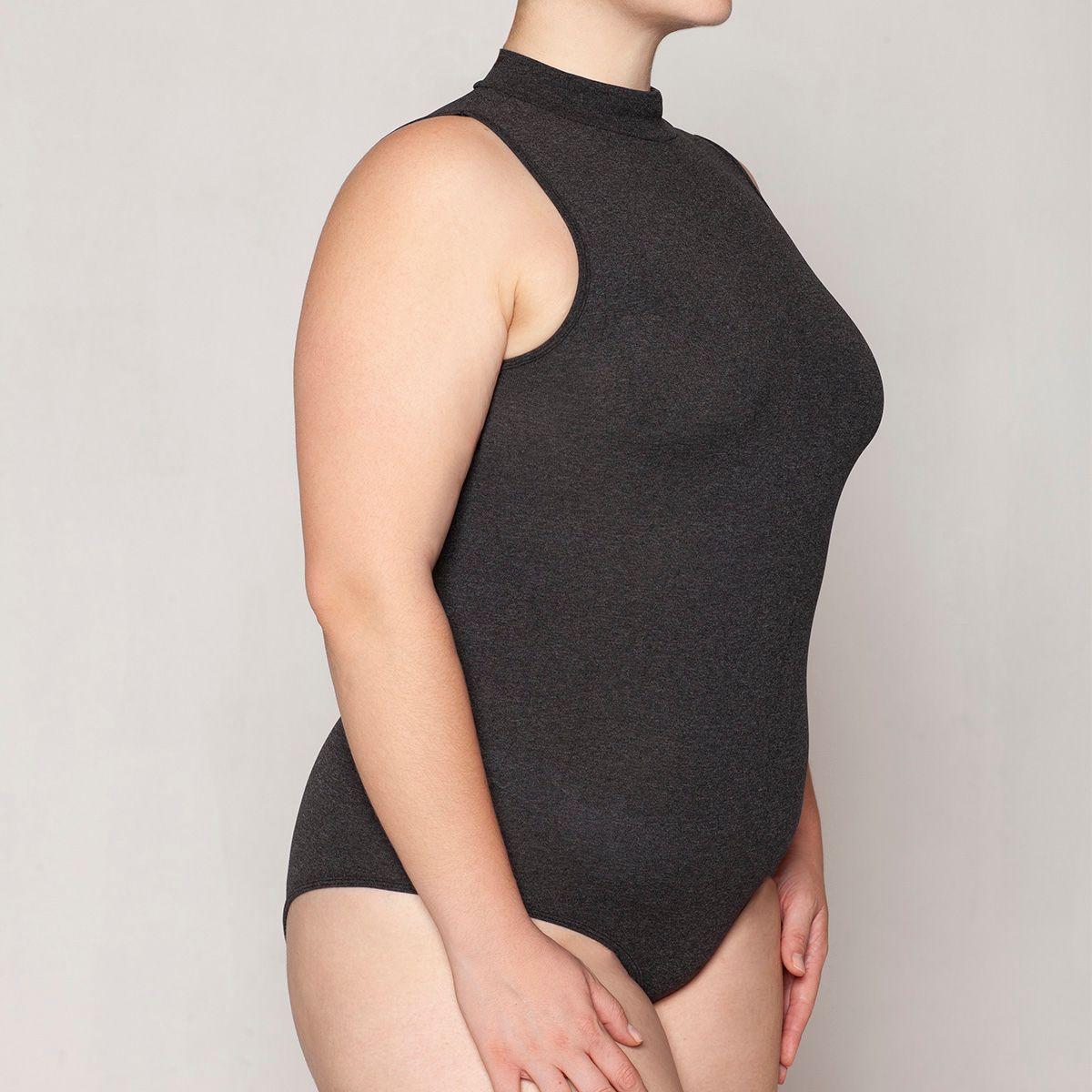 Polera Body Melange Beatle Halter Marengo Lasst-4