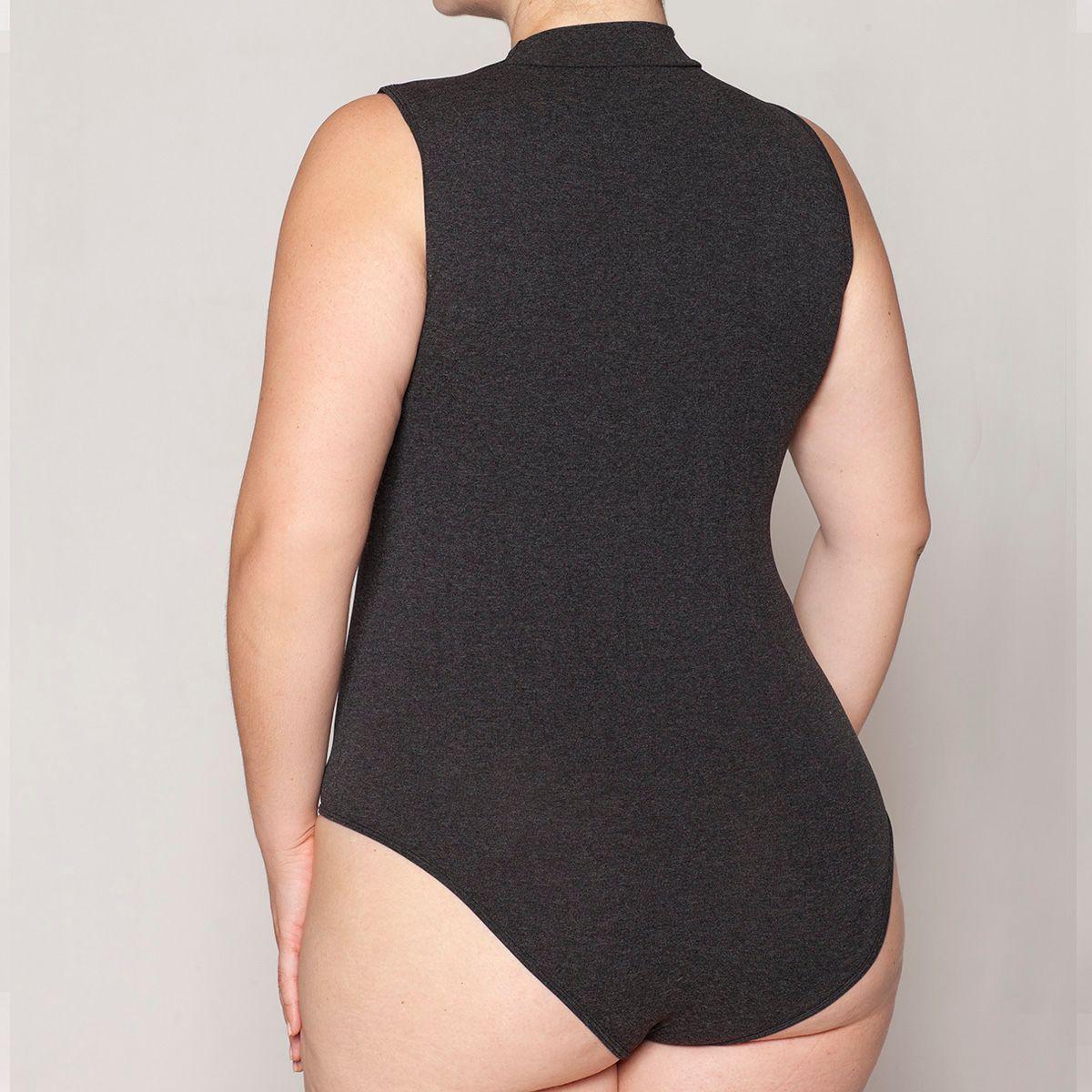 Polera Body Melange Beatle Halter Marengo Lasst-5