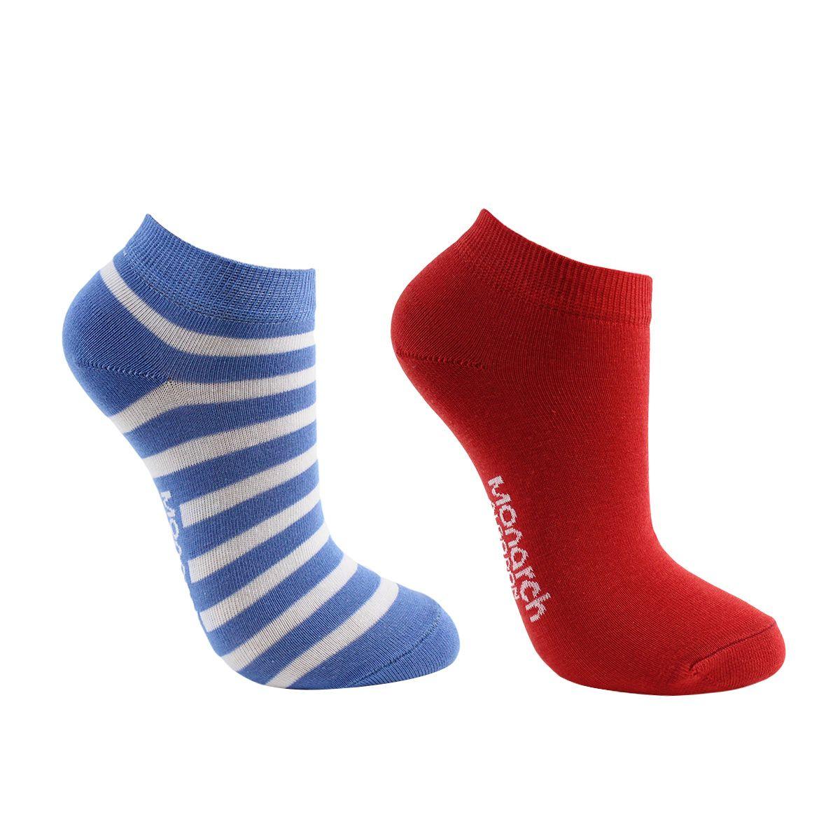 2 Pares Calcetín Algodón Marinero Largo 0/4 Jacinto-0