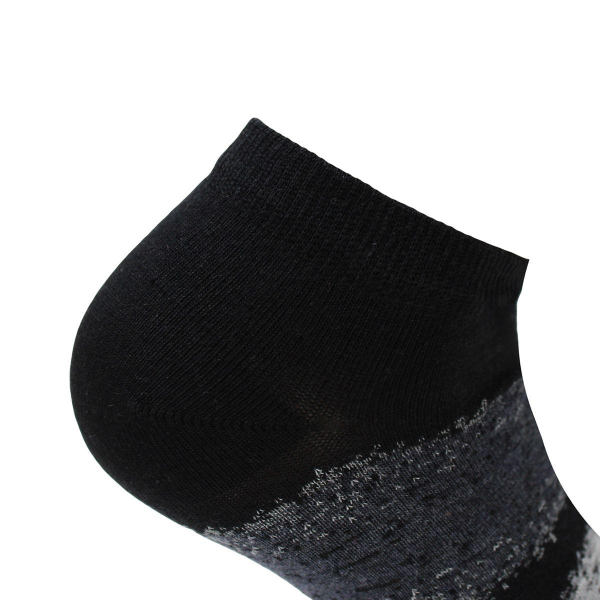 2 Pares Calcetín Bamboo Degrade Largo 0/4 Negro-3