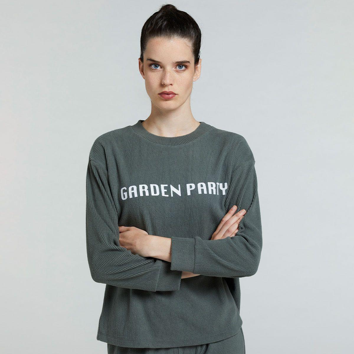 Pijama Polare Gris Pompea-4