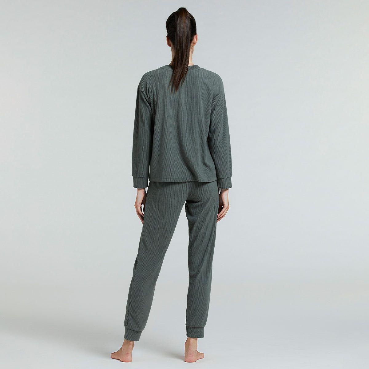 Pijama Polare Gris Pompea-1