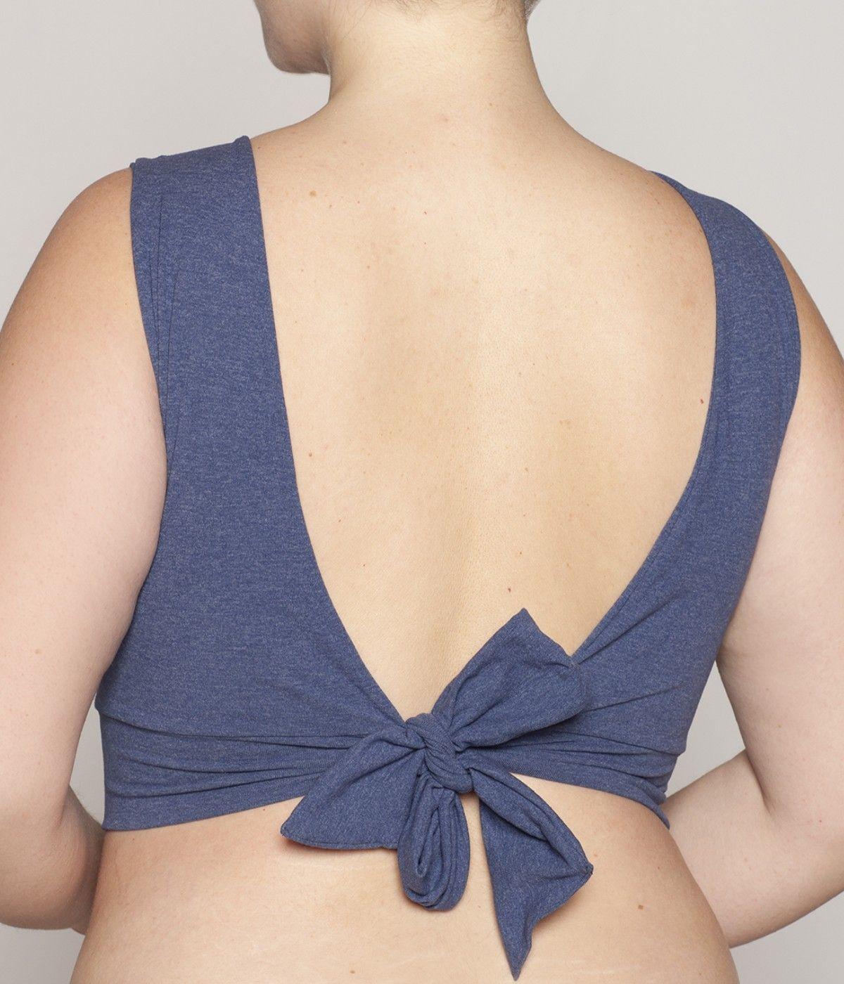 Polera Crop Melange Amarras Lasst-3