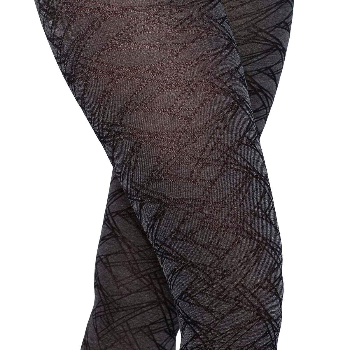 Panty Geo Cintura Invisible Negro Lasst-2