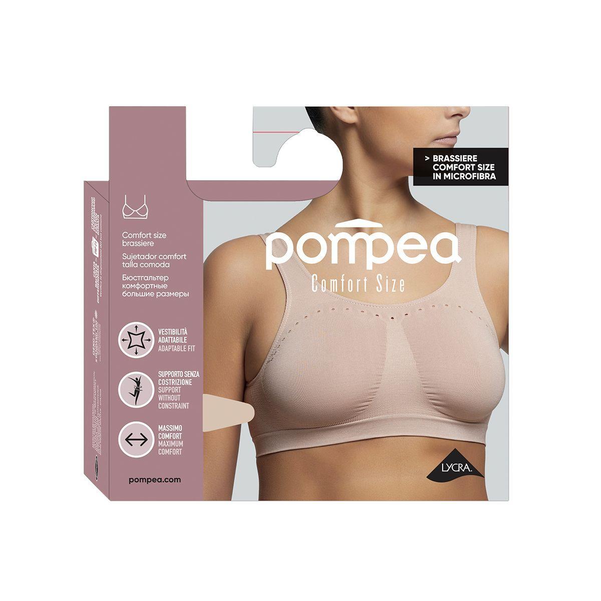 Brasssiere Comfort Size Blanco Pompea-3