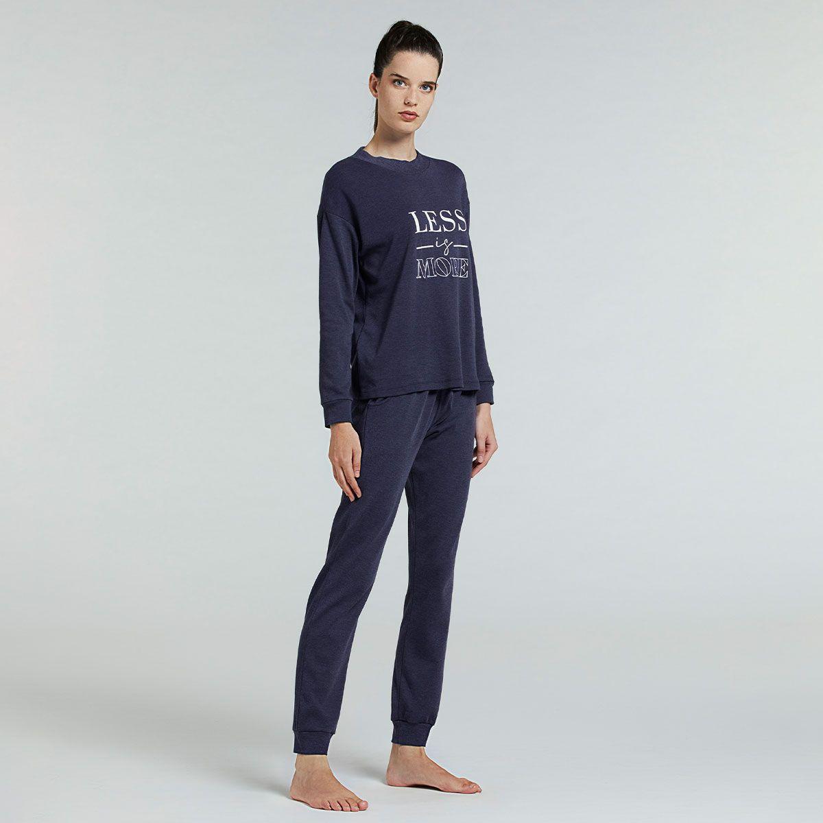 Pijama Alpha Azul Pompea-2