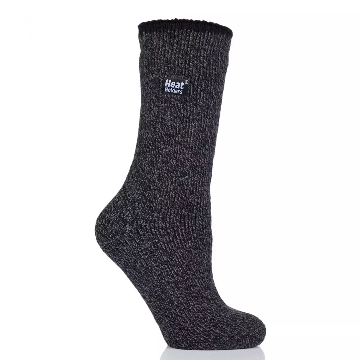 Calcetin Wool Mujer Heat Holders Negro-0