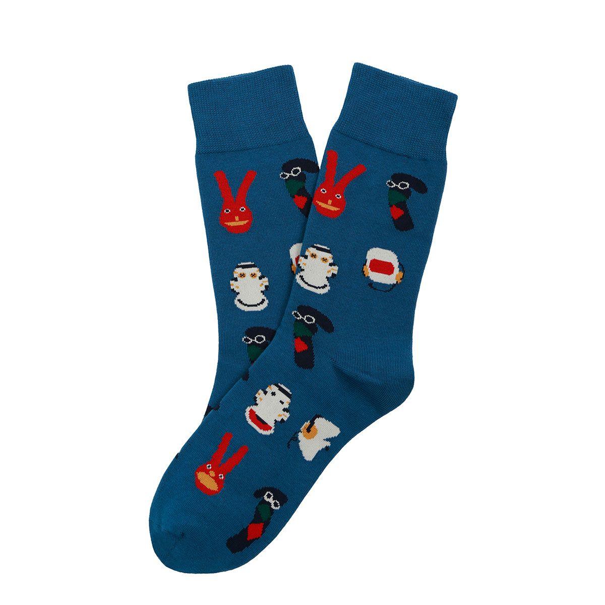 Calcetín 31 Minutos Mix - Azul Socks Lab-0